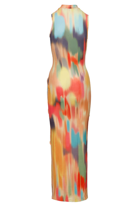 MAXI FITTED DRESS