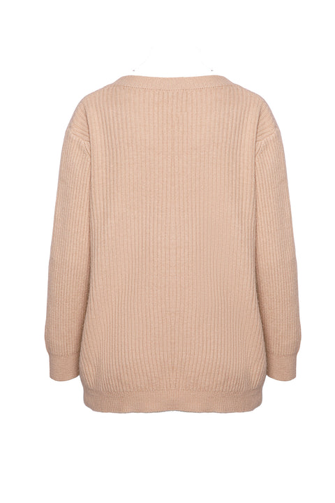 KNITTED OVERSIZE CARDIGAN