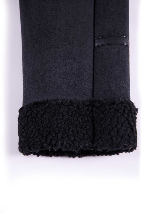 DOUBLE-FACED JACKET WITH VELVET TEXTURE