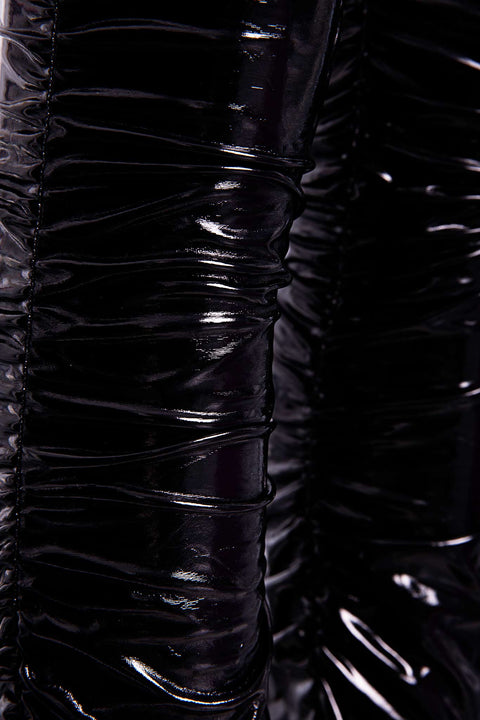 VINYL EFFECT TROUSERS