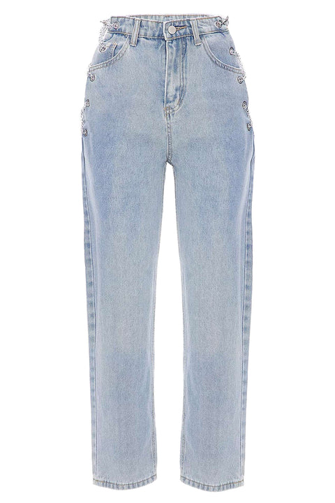 JEANS WITH CHAINS