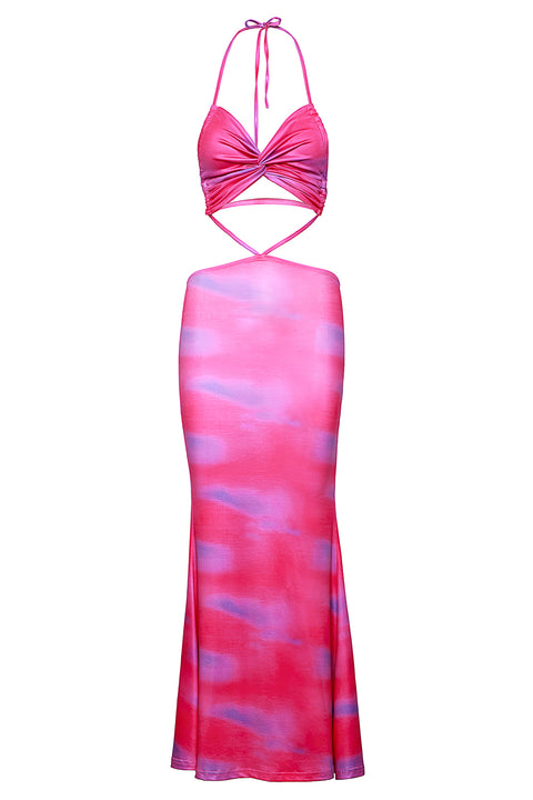 CUT-OUT MAXI DRESS