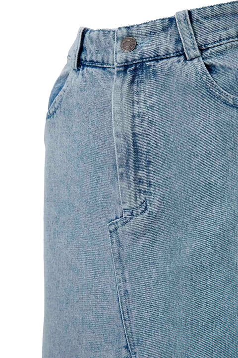 MAXI DENIM SKIRT
