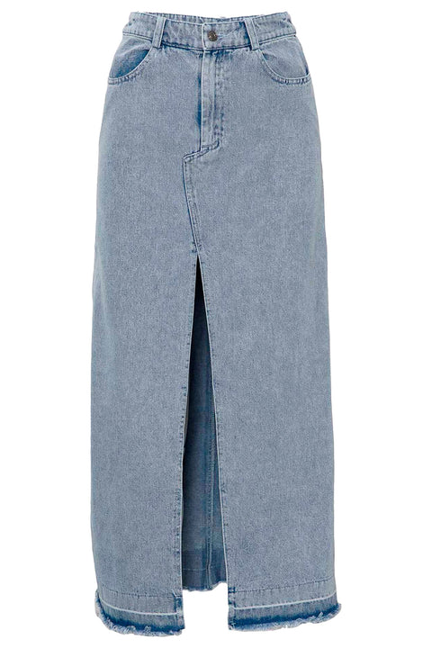 MAXI DENIM SKIRT