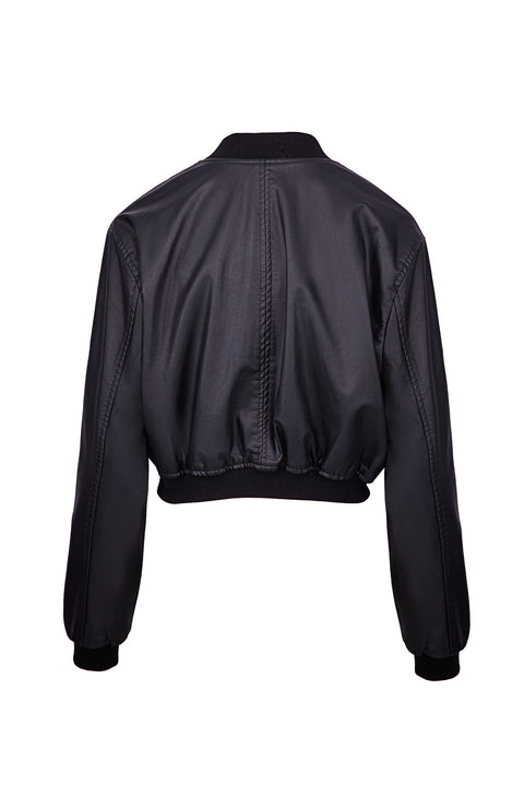 LEATHER EFFECT JACKET
