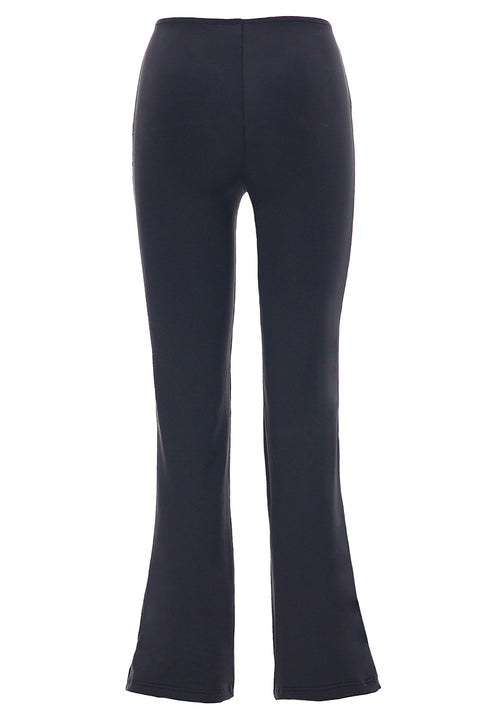 FITTED TROUSERS WITH GATHERING