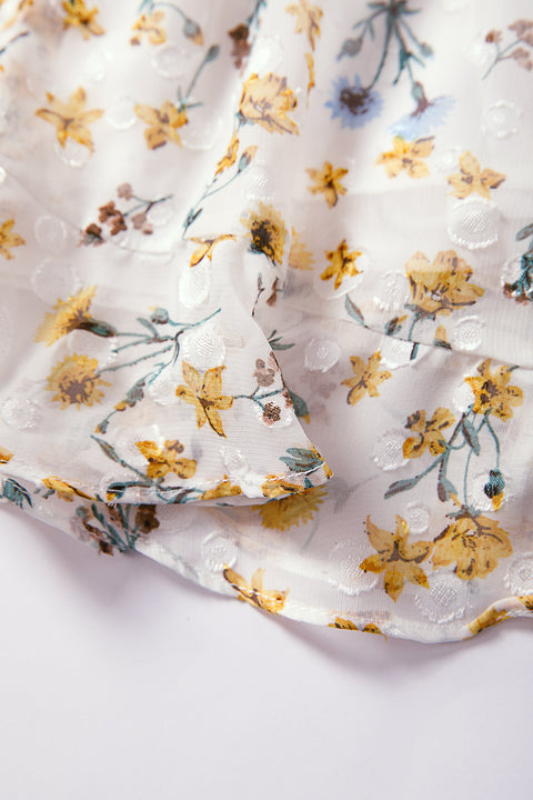 FLORAL PLAYSUIT
