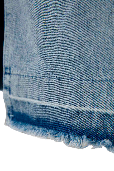 MAXI DENIM SKIRT