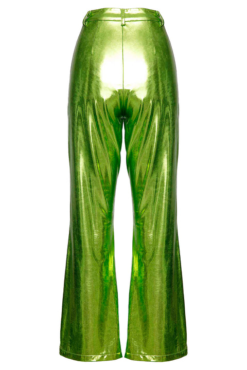 METALLIC TROUSERS