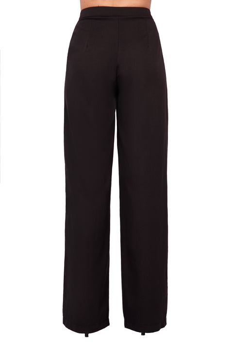 FULL LENGTH PLEATED TROUSERS