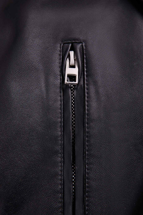 LEATHER EFFECT JACKET