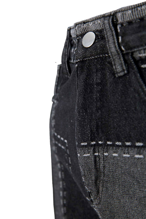 JEANS WITH PATCHES