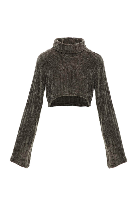 ΠΛΕΚΤΟ ΠΟΥΛΟΒΕΡ ΜΕ ΒΕΛΟΥΔΙΝΗ ΥΦΗ