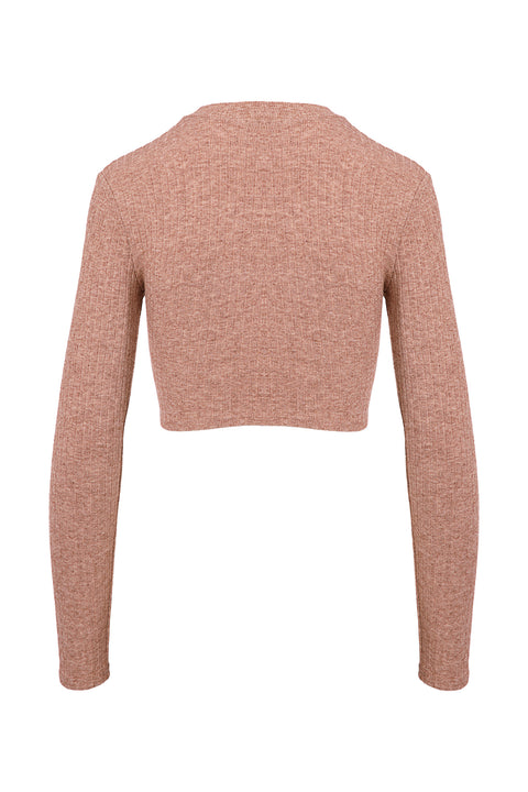 KNITTED CROP TOP