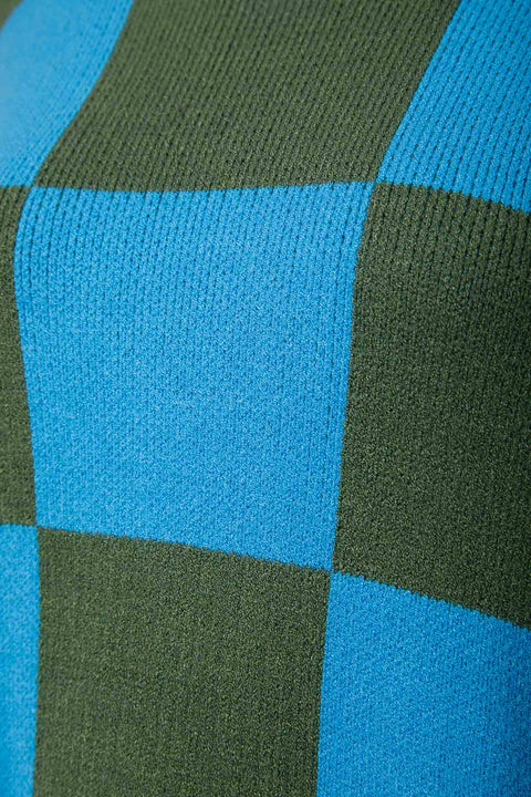 PLAID PULLOVER
