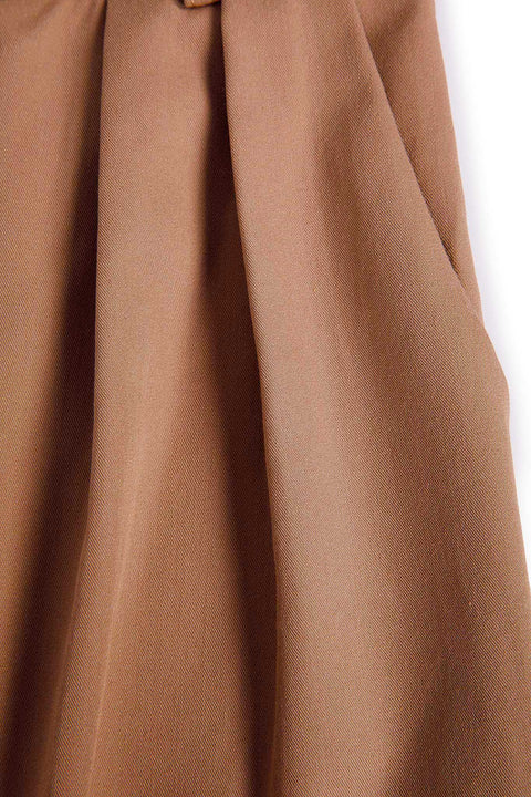 FULL LENGTH BELTED TROUSERS