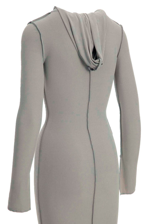 HOODED MAXI DRESS