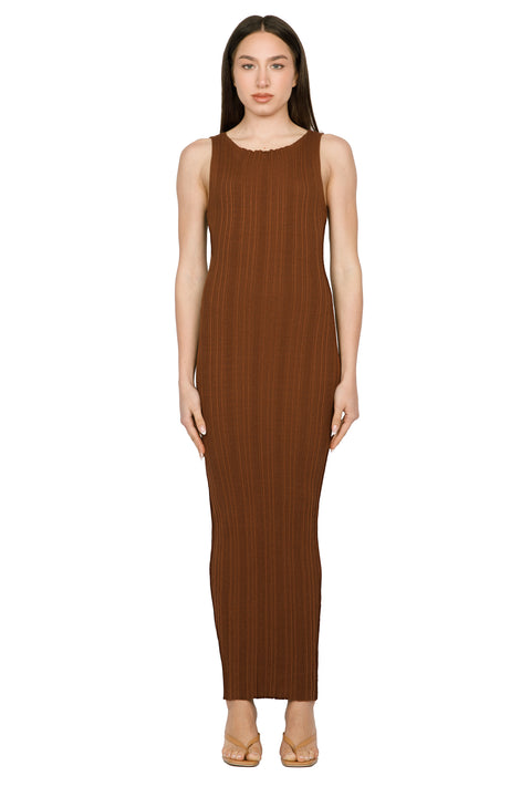 MAXI FITTED DRESS