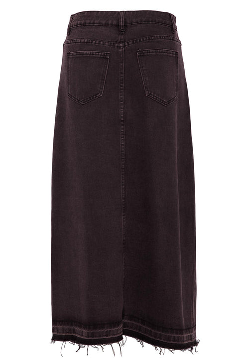 MAXI DENIM SKIRT