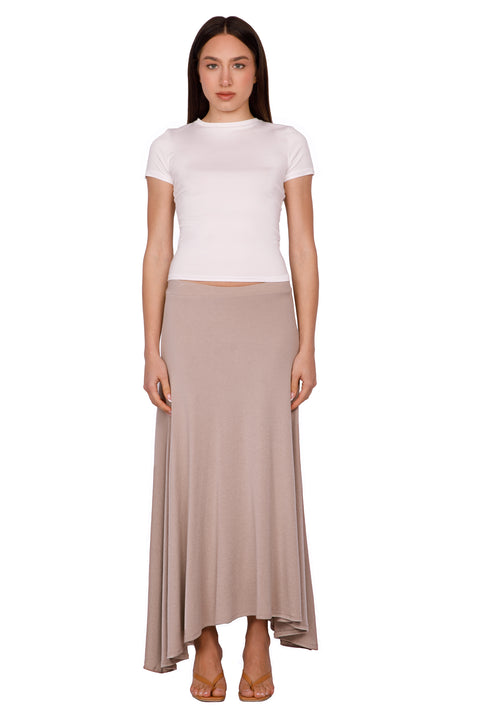 MAXI ASYMMETRICAL SKIRT