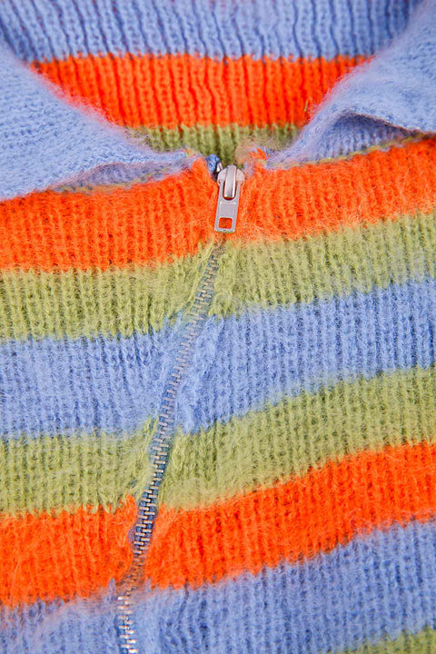 FLEECE CROPPED PULLOVER