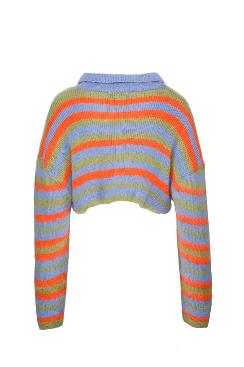 FLEECE CROPPED PULLOVER