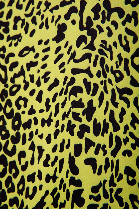 MAXI OPEN BACK LEOPARD DRESS