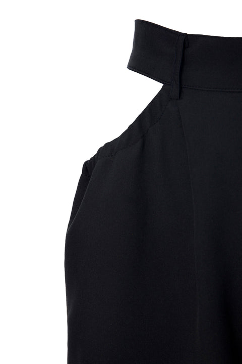 TROUSERS WITH OPENINGS