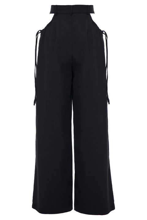 TROUSERS WITH OPENINGS