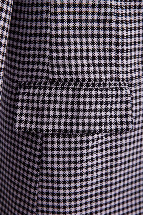 PLAID BLAZER