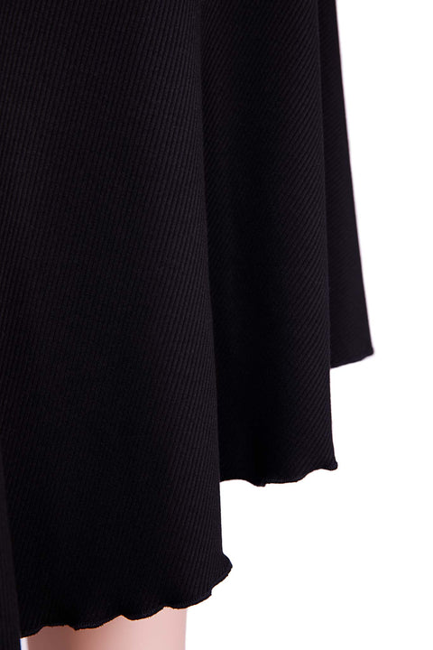 OFF-SHOULDER ASYMMETRICAL DRESS