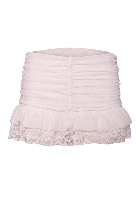 MINI LACE SKIRT