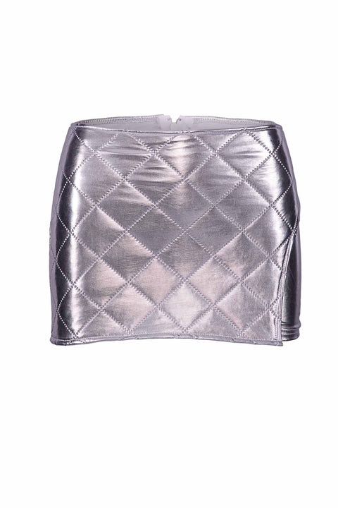 METALLIC SKORT