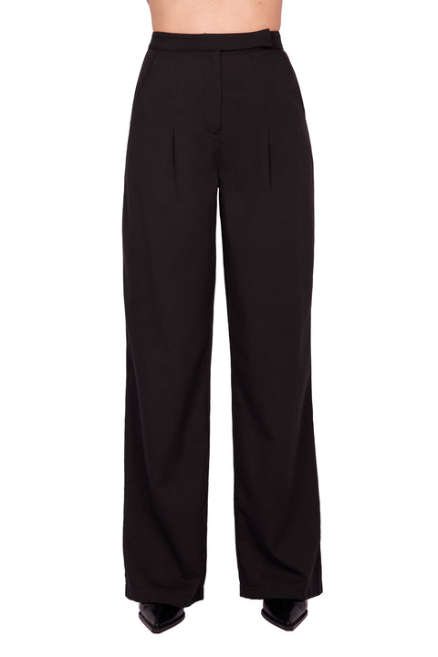 FULL LENGTH PLEATED TROUSERS