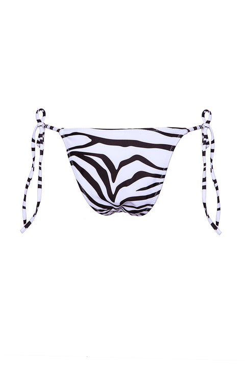ZEBRA PRINT BIKINI BOTTOMS