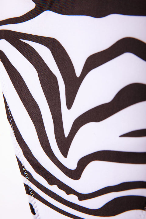 ZEBRA PRINT BIKINI BOTTOMS