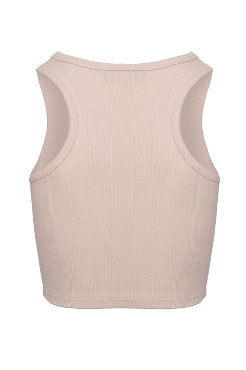 COTTON BLEND TANK TOP