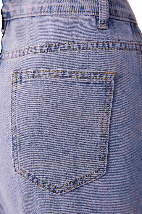 JEANS WITH SLITS