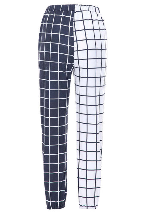 CHESS PATTERN JOGGERS