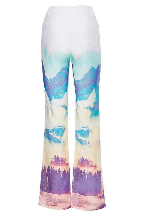 TROUSERS WITH PAINTING